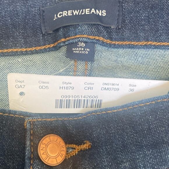 J. Crew Classic Rinse wash 9" mid-rise toothpick jean - Picture 8 of 13